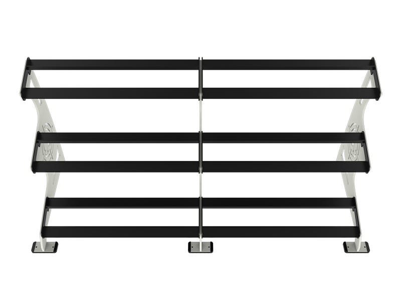 Alpha 3 Tier Hex Dumbbell Rack | Arsenal Strength Equipment